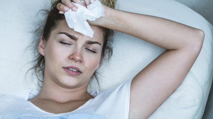 verkoudheid slaaphouding lichamelijke klachten