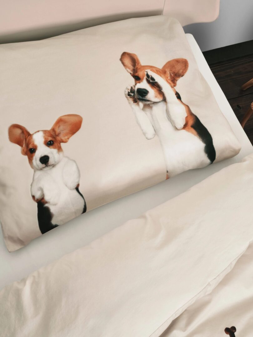 Met het leuke SNURk Beagle Friends dekbedovertrek slaap je nooit alleen