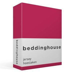 Beddinghouse jersey hoeslaken Fuchsia