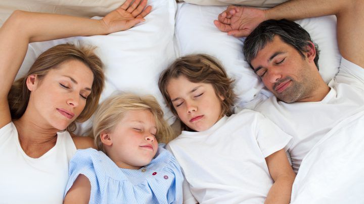Samen slapen met je kids