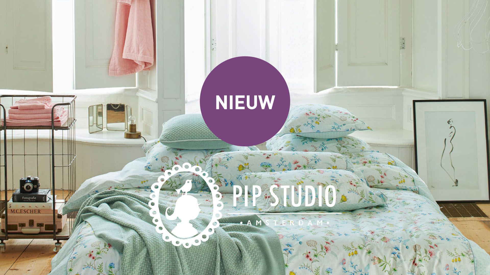 Maak leven Tussen Plaatsen Nieuw: de vrolijke bed collectie van Pip Studio